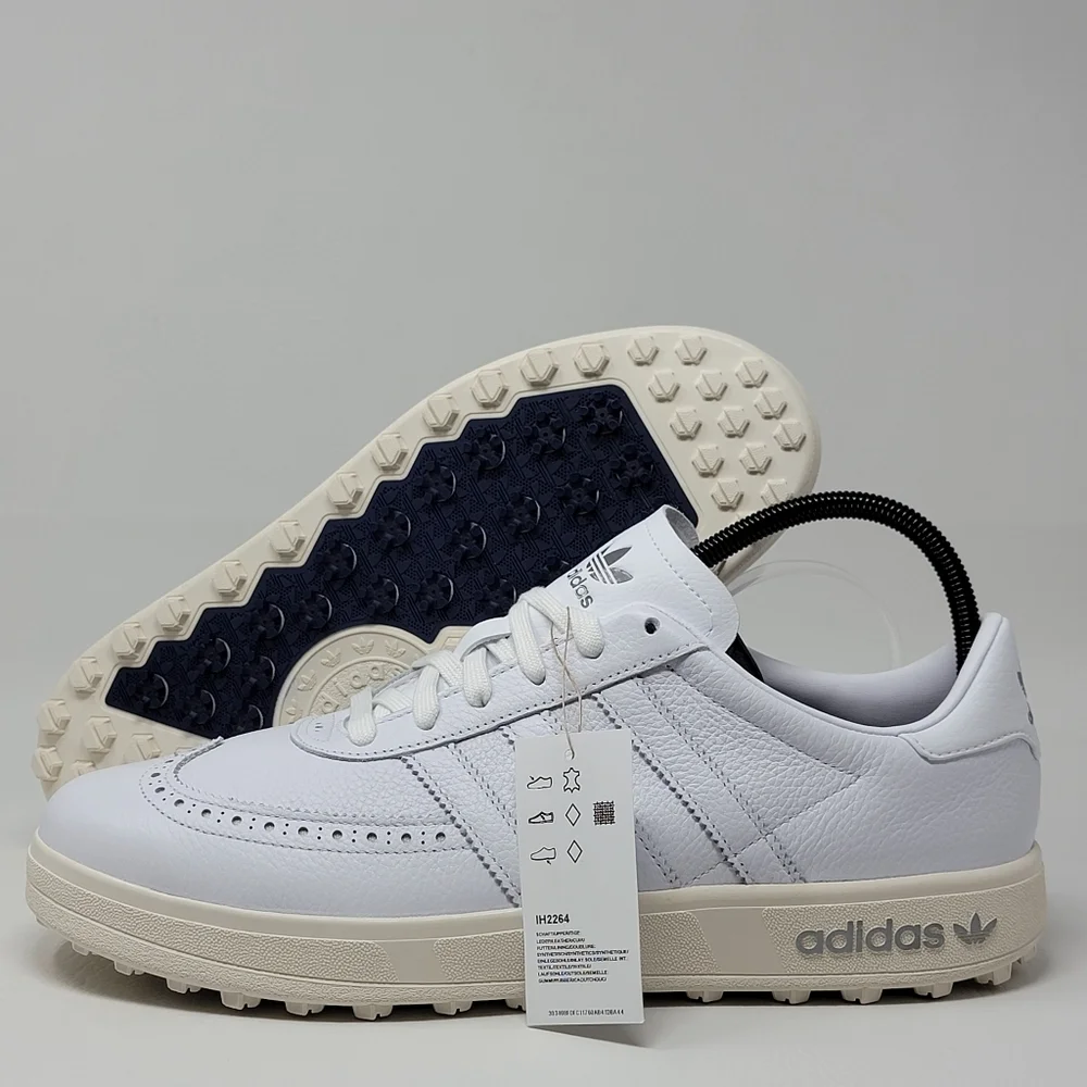 adidas Coursecup Spikeless Golf Mens Size 12.5 Shoes IH2264 Cloud White NEW
